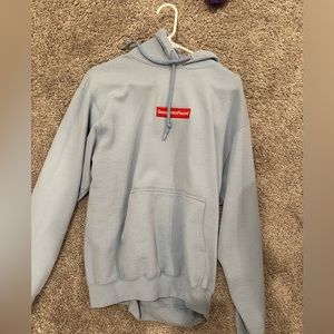 george not found blue hoodie